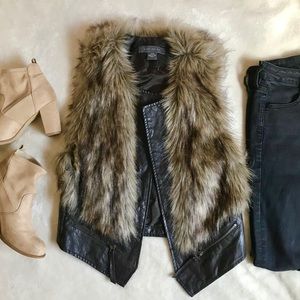 Faux Fur Vest | Suzy Shier